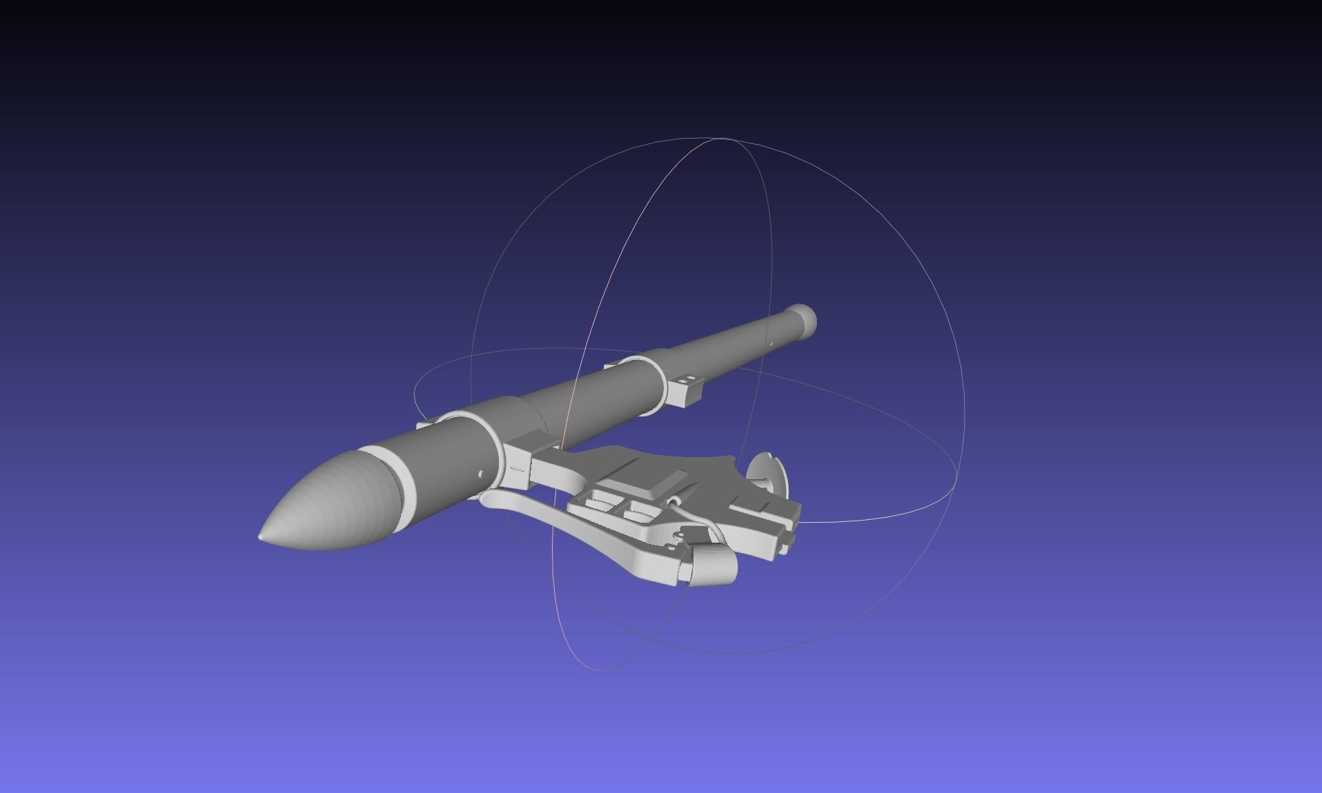 Attack On Titan Thunder Spear Model 3D print model_2