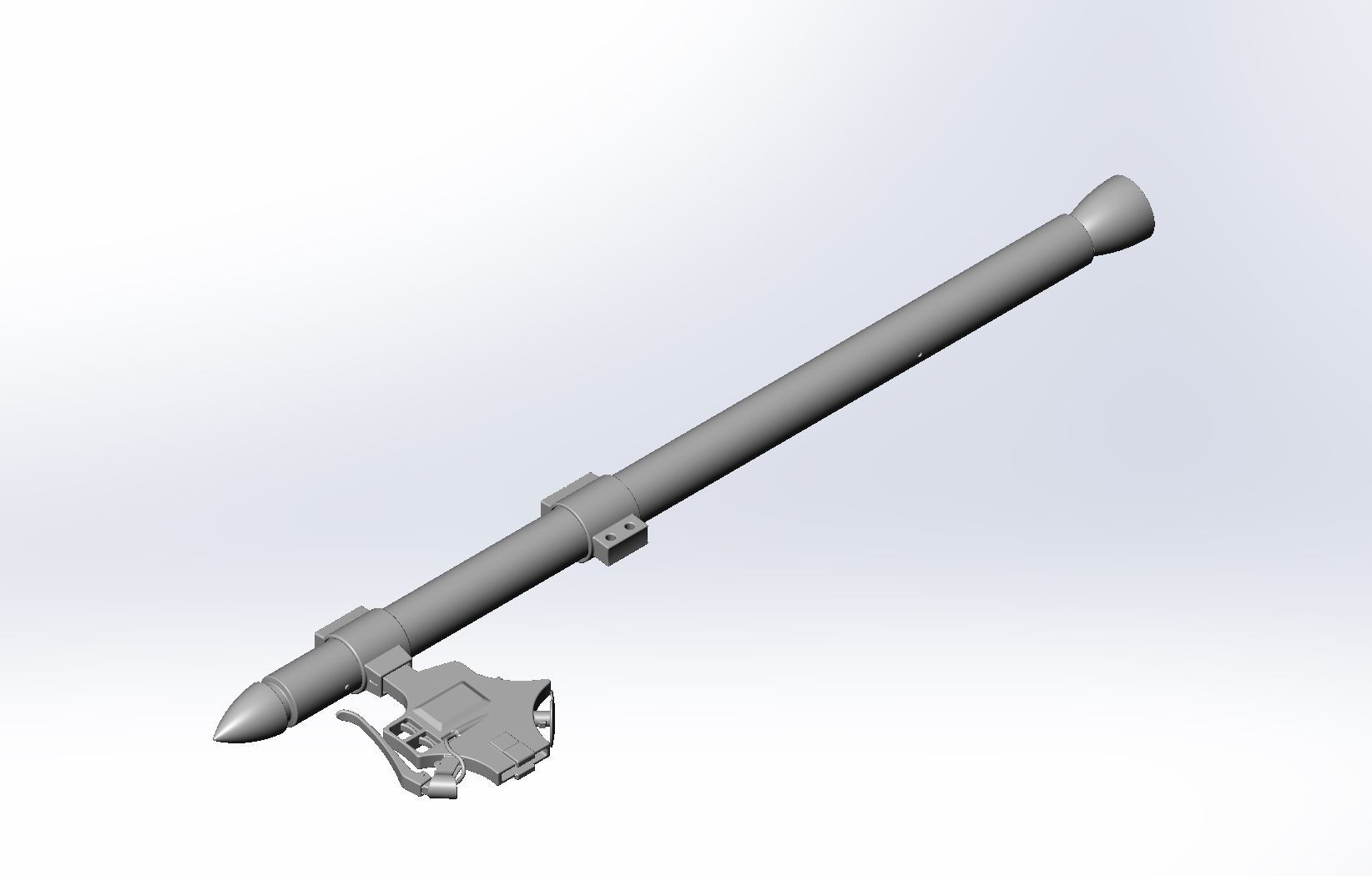 Attack On Titan Thunder Spear Model 3D print model_25