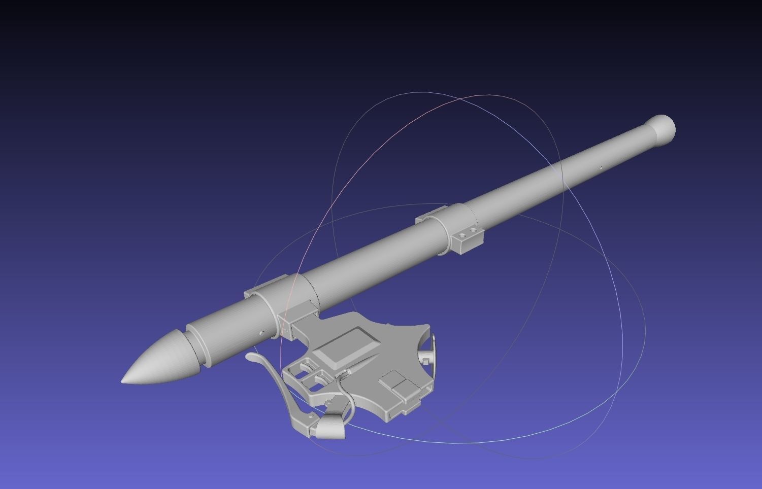 Attack On Titan Thunder Spear Model 3D print model_44