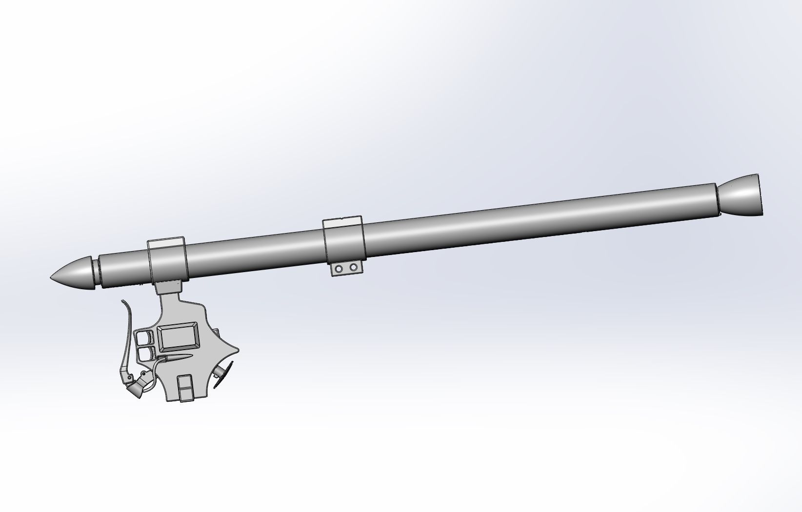 Attack On Titan Thunder Spear Model 3D print model_5