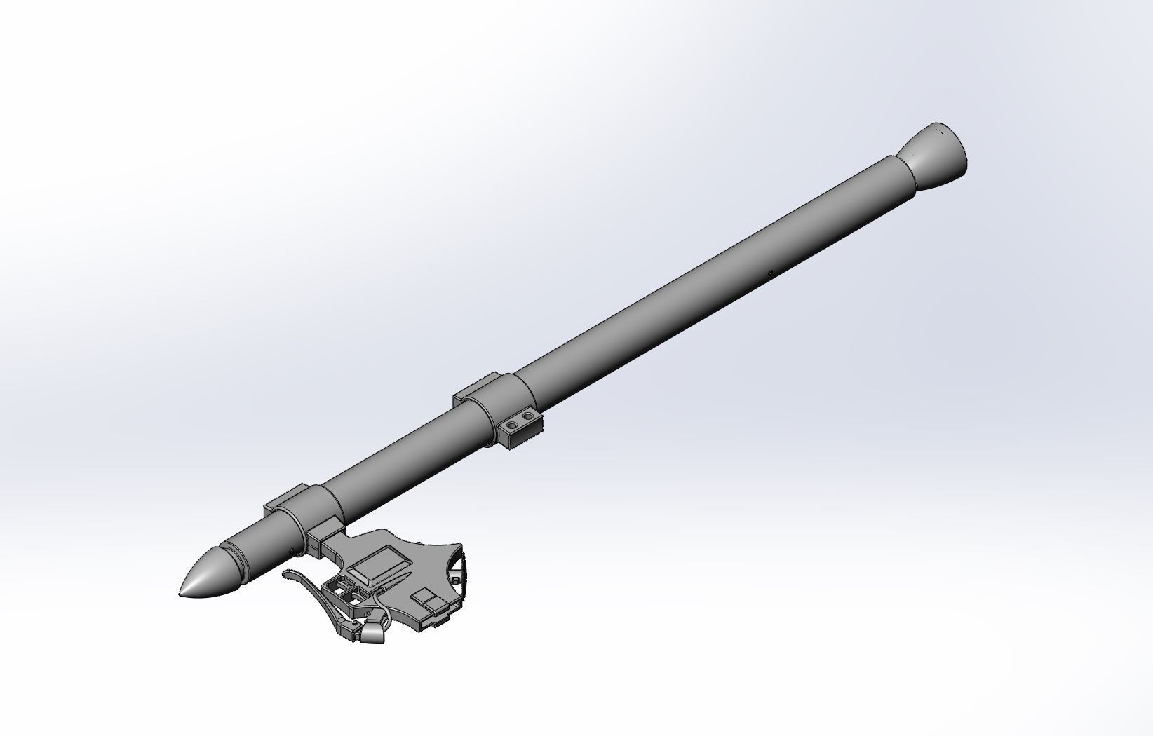 Attack On Titan Thunder Spear Model 3D print model_16