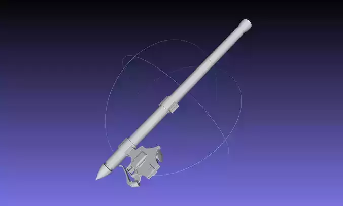 Attack On Titan Thunder Spear Model 3D print model
