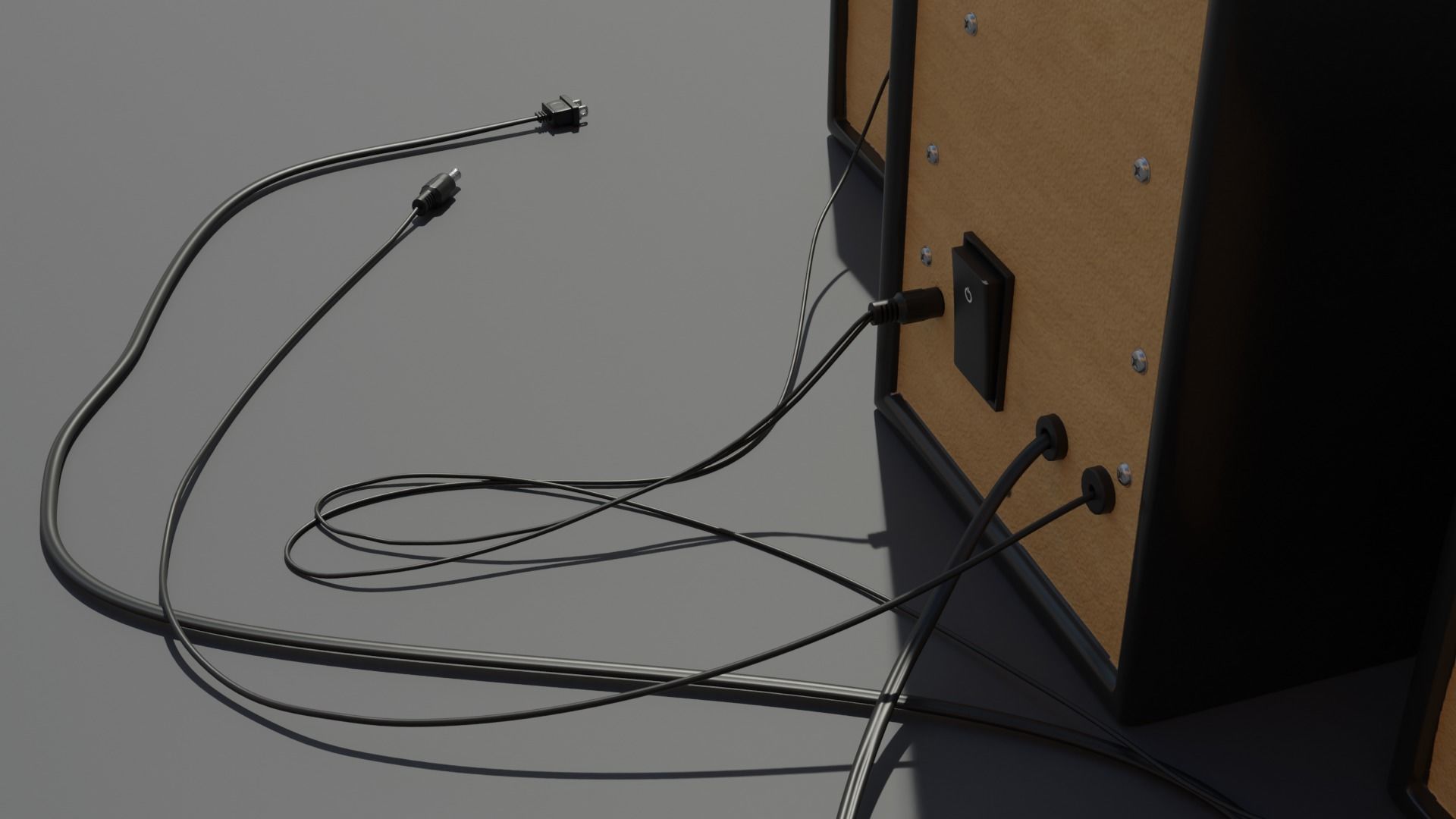 Speakers speaker system 3D model_7