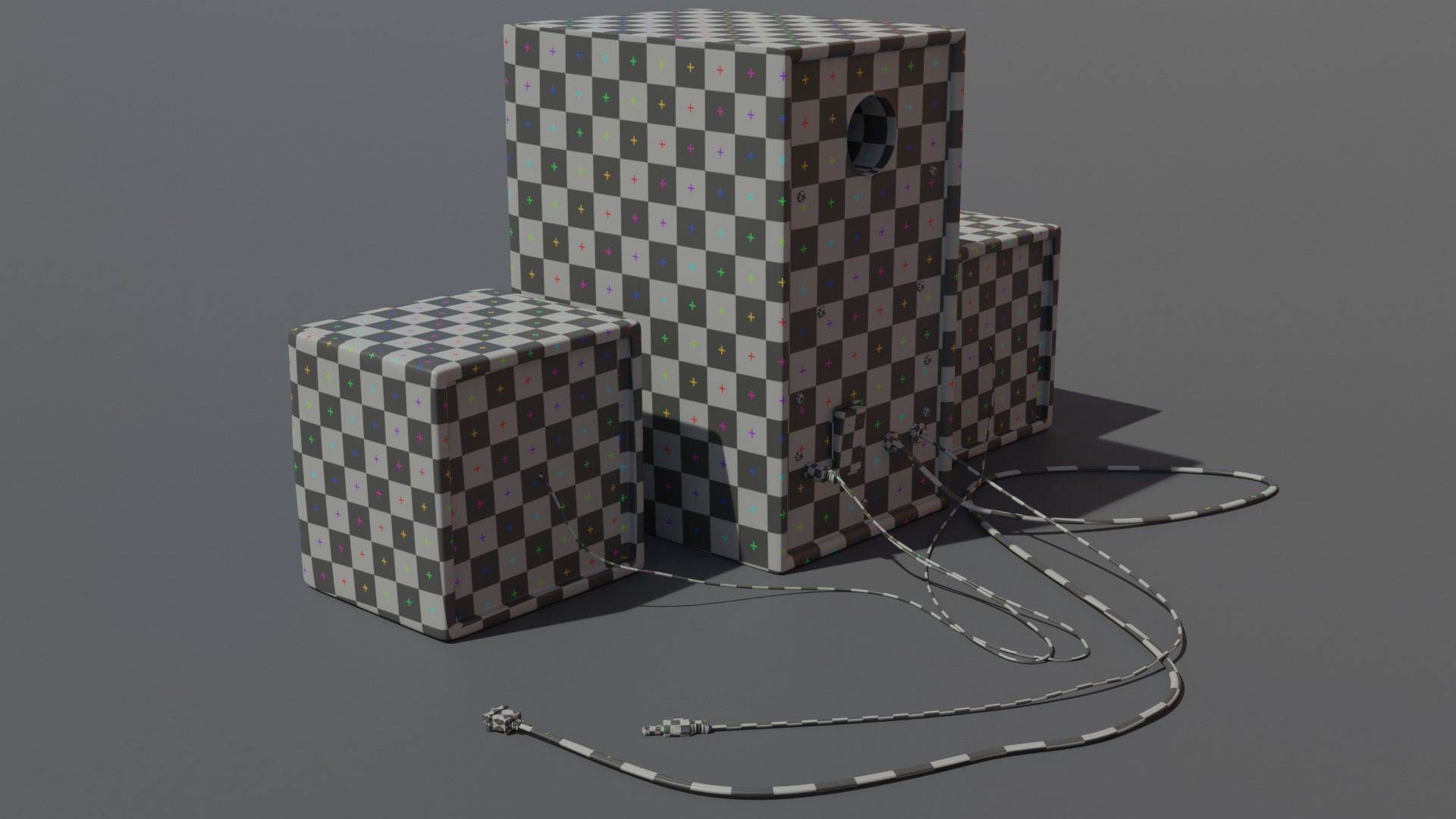 Speakers speaker system 3D model_21