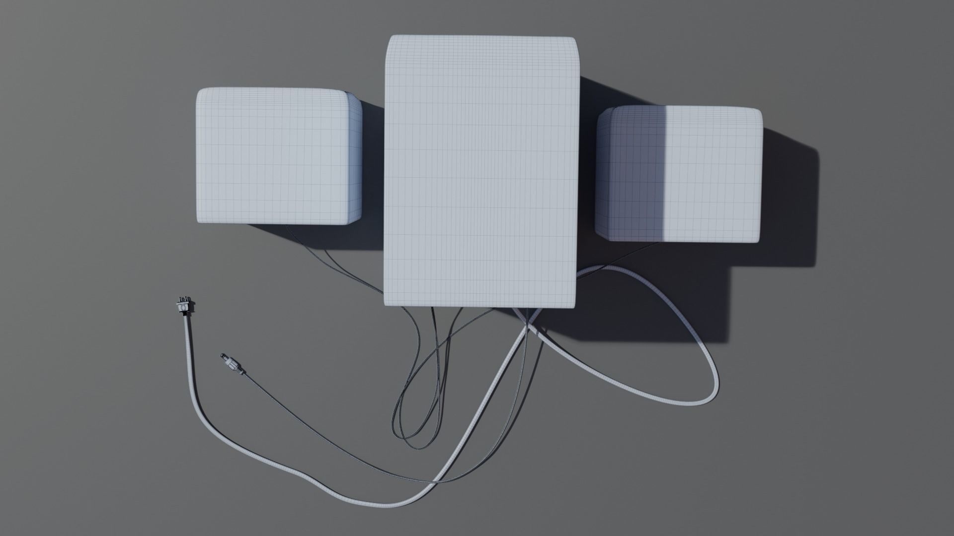 Speakers speaker system 3D model_15