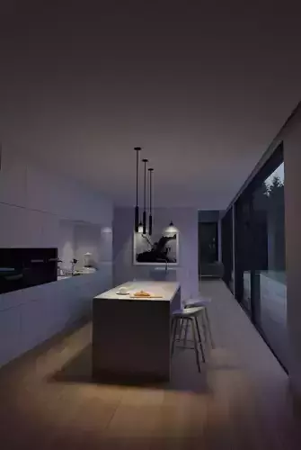 modern kitchen 3D model