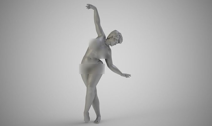 Dancer Bending 3D print model