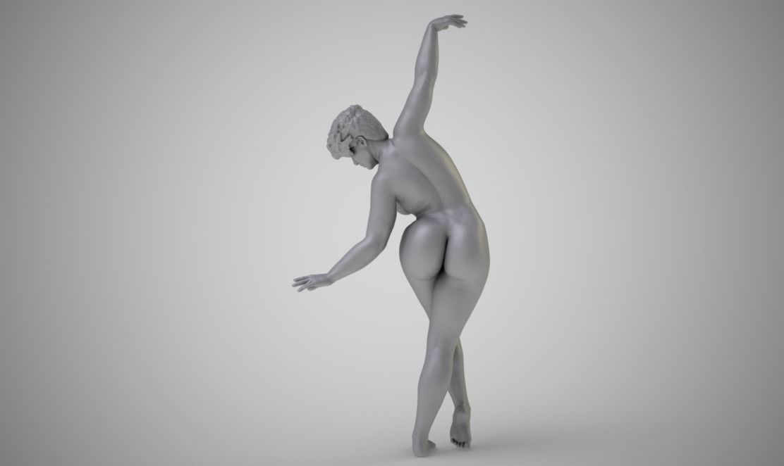 Dancer Bending 3D print model_8
