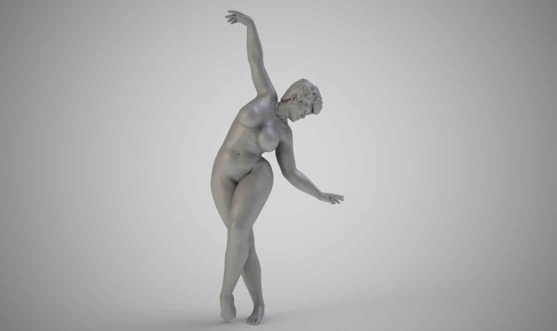 Dancer Bending 3D print model_1