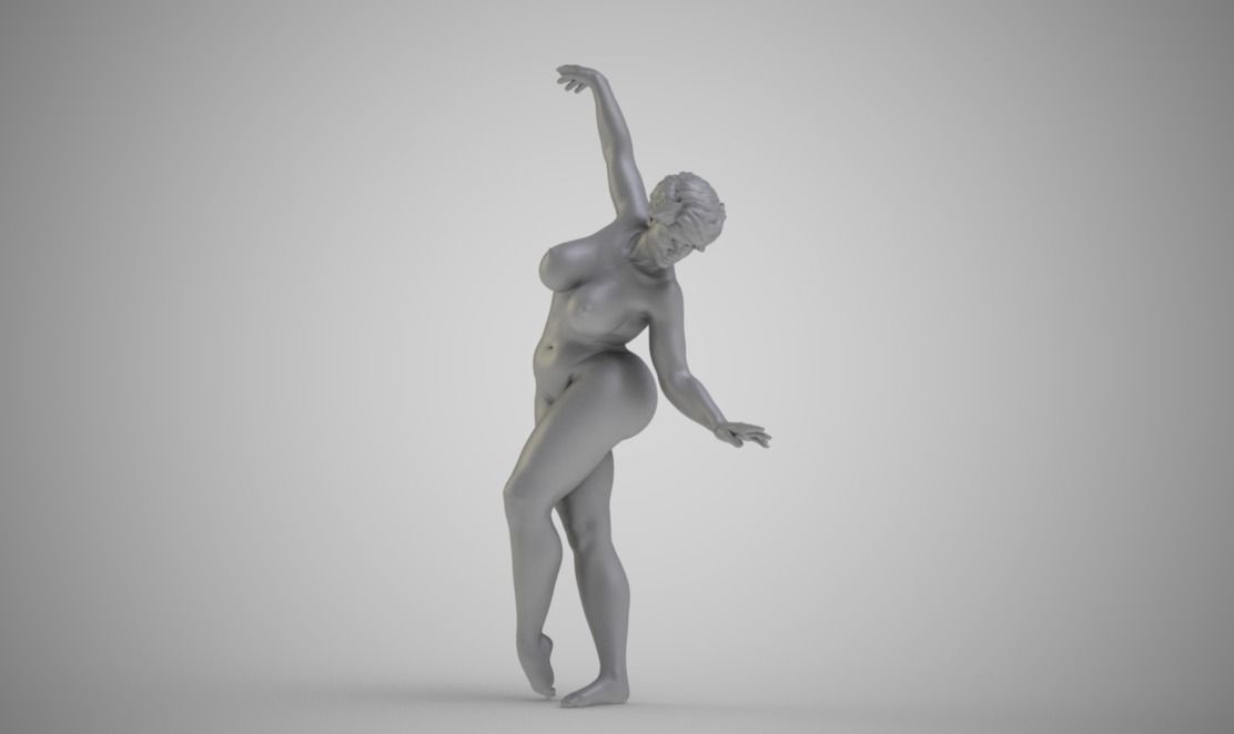 Dancer Bending 3D print model_3