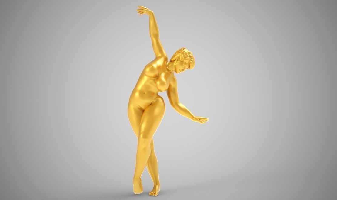 Dancer Bending 3D print model_7