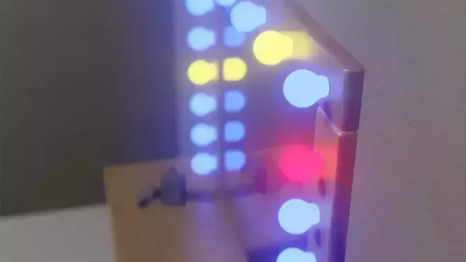 Vanity mirror Low-poly 3D model