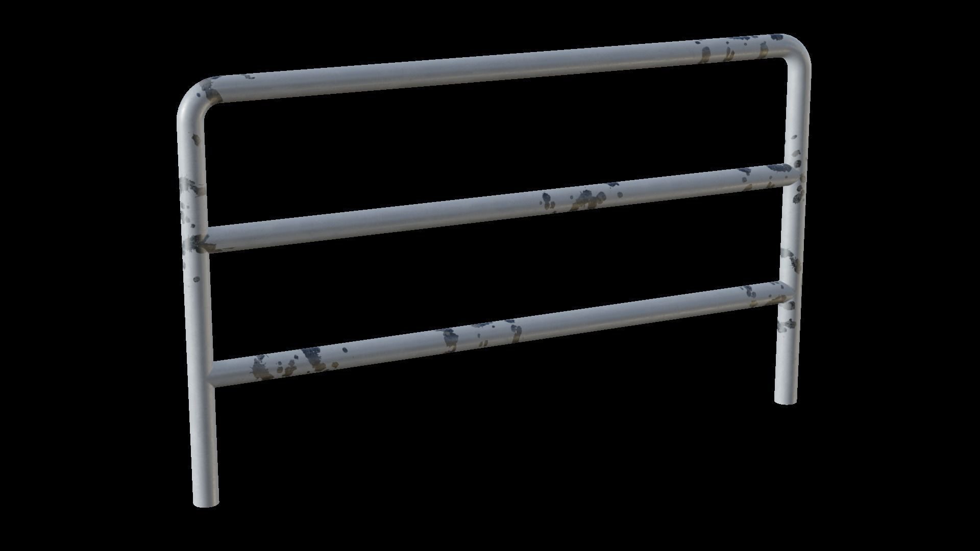 Hong Kong City street environment items 3D models Bundle Part 1  Low-poly 3D model_15