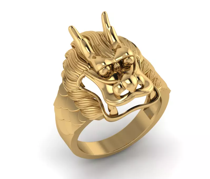 Dragon jewelry 5 3D print model