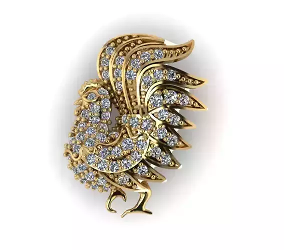 rooster diamond jewelry