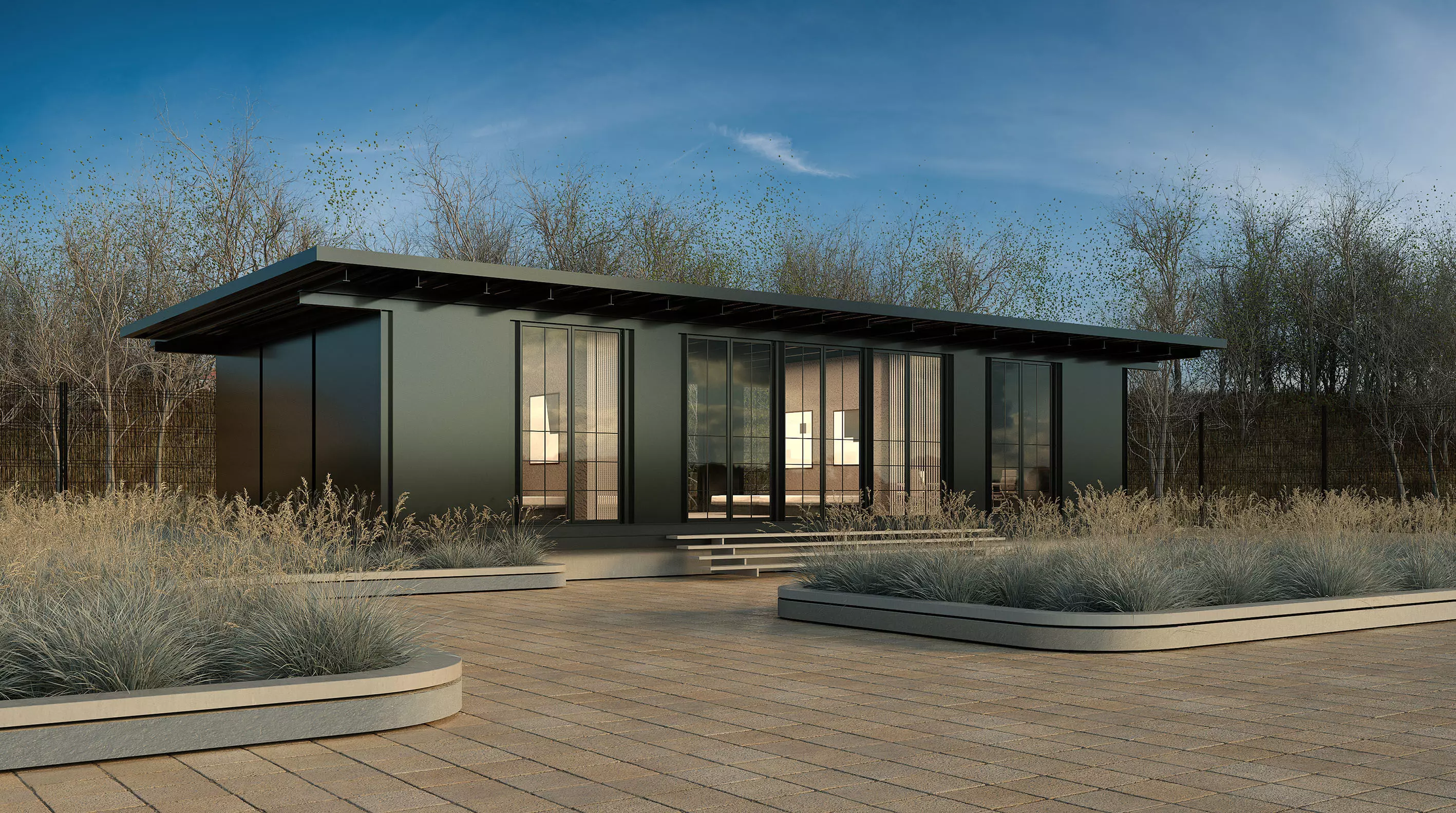 Office space 3D model_0