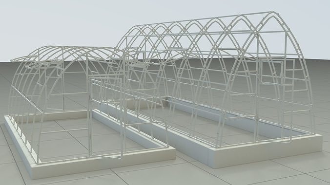 Greenhouse 3D model