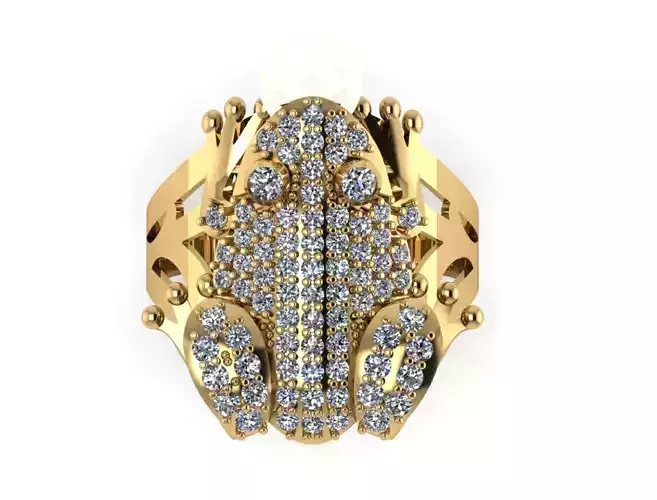 toad diamond jewelry