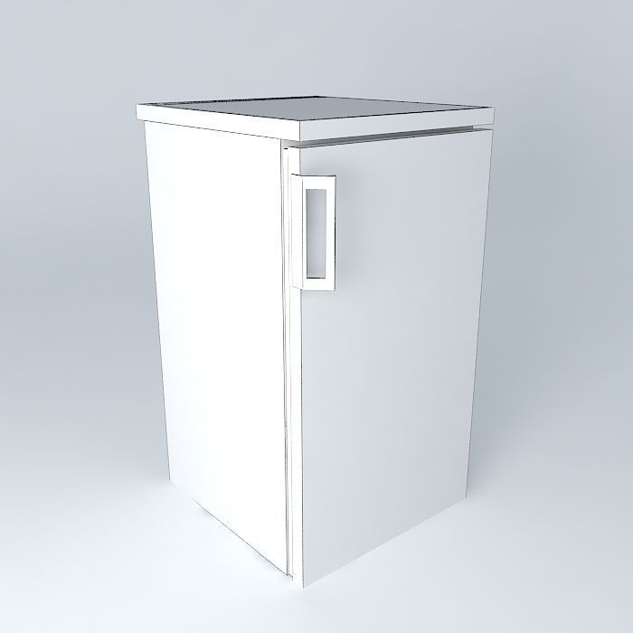 refrigerator Free 3D model_3