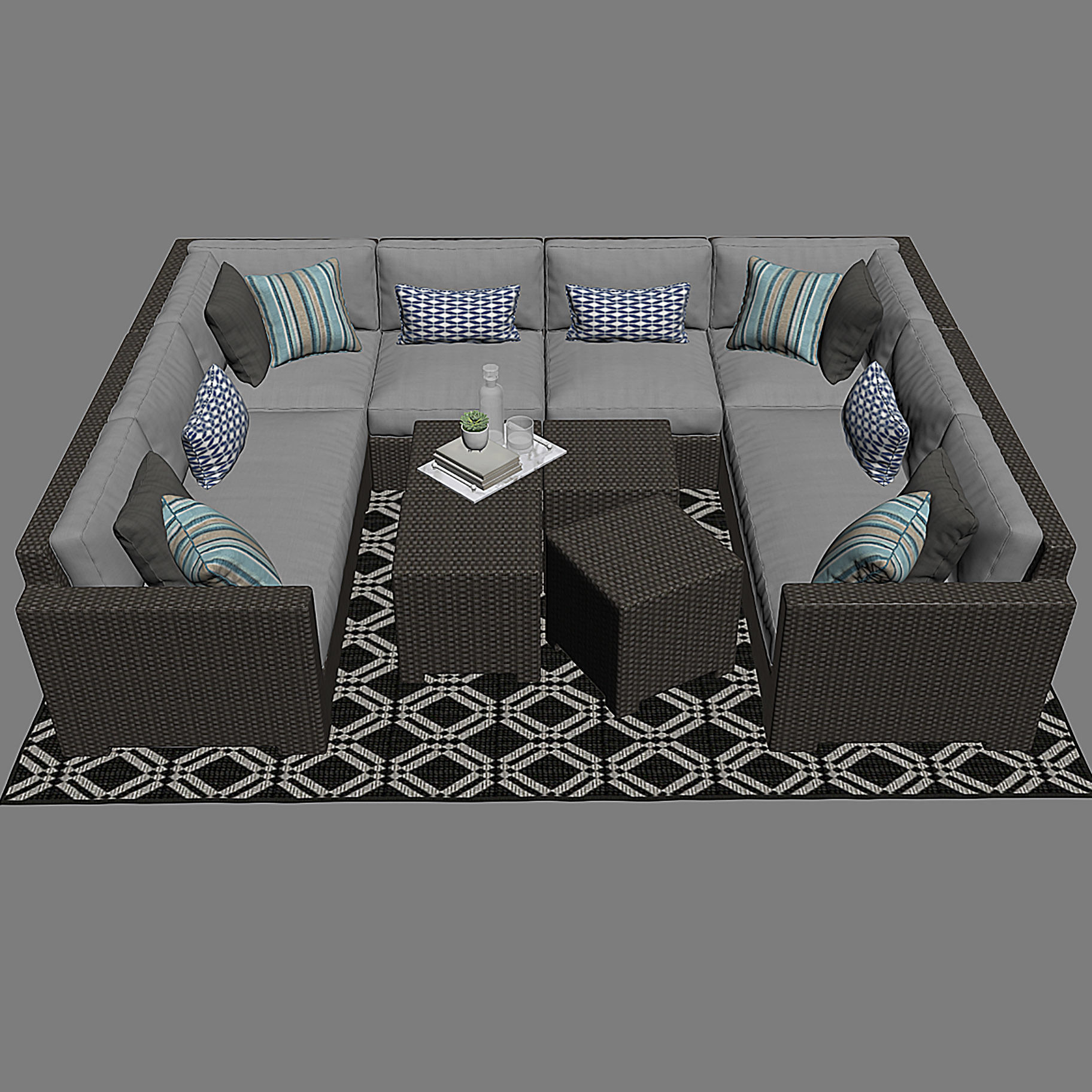 VENTURA Lounge Collection Set III 3D model_14