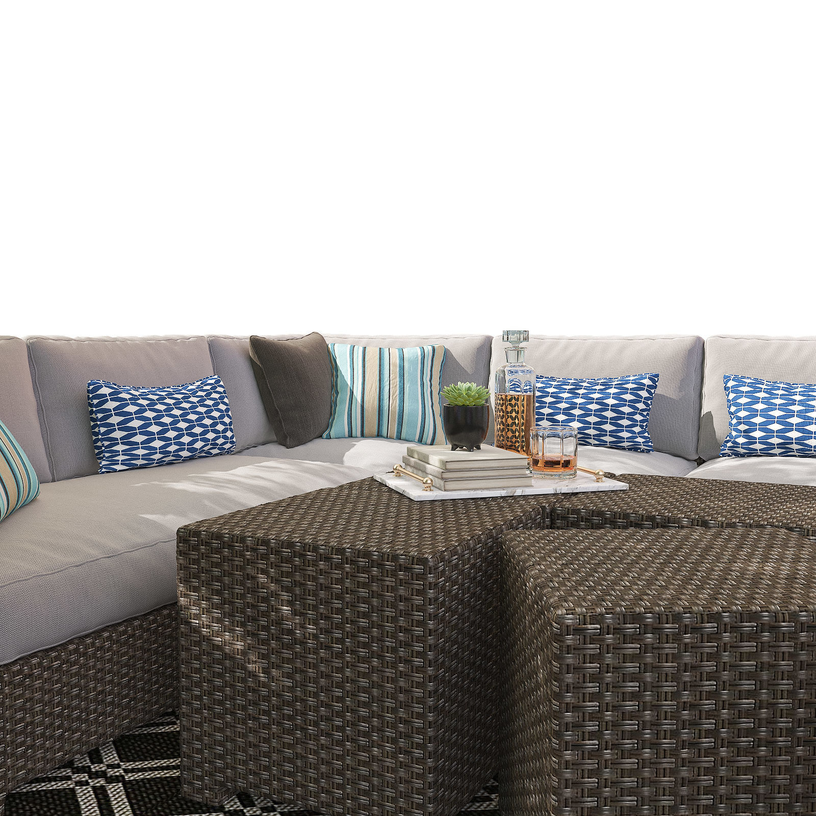 VENTURA Lounge Collection Set III 3D model_6