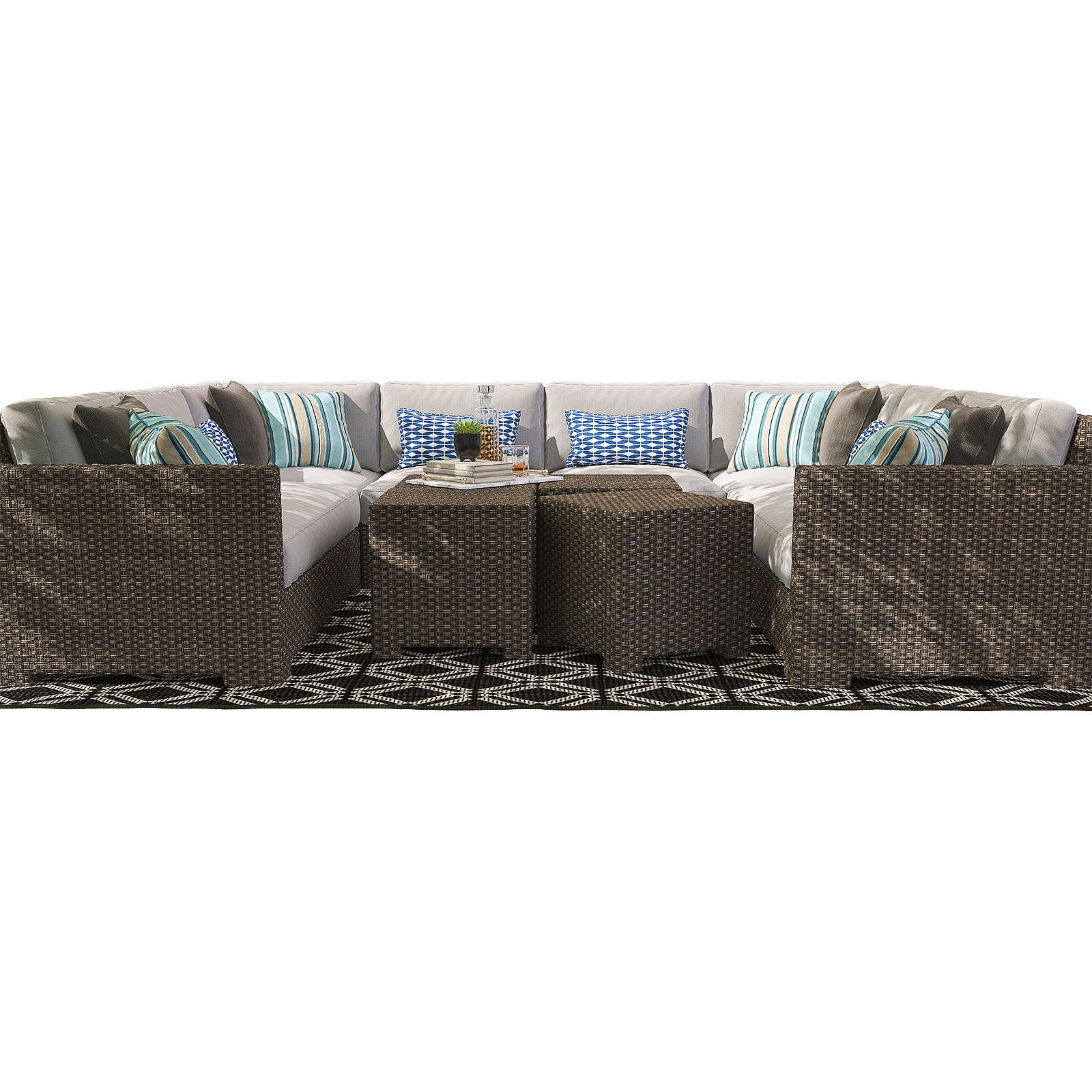 VENTURA Lounge Collection Set III 3D model_5