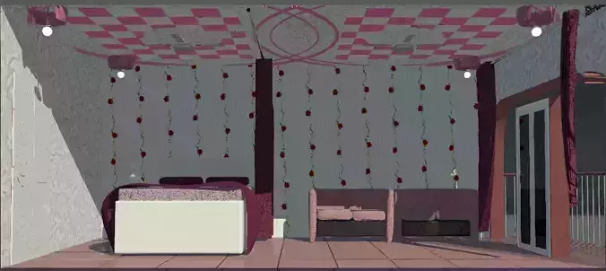 Room Design and Space Planing Free 3D model