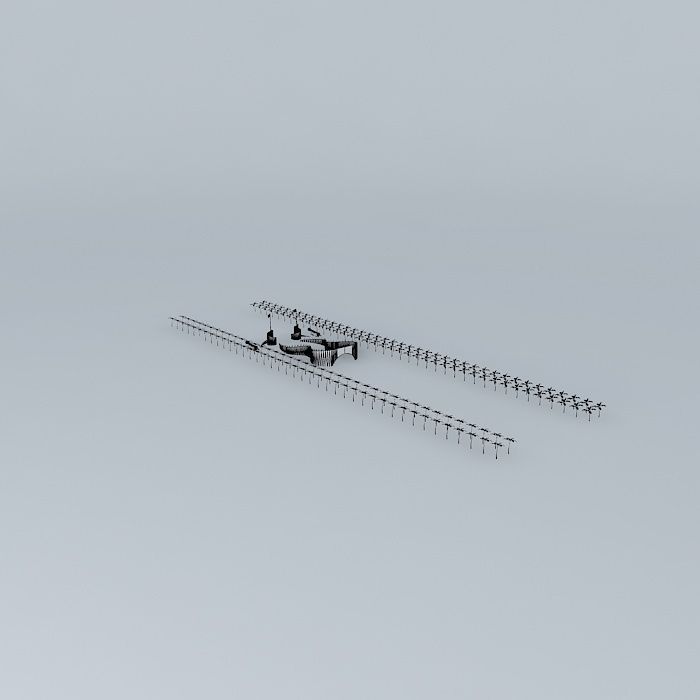 Abu Dhabi Entrance Free 3D model_4