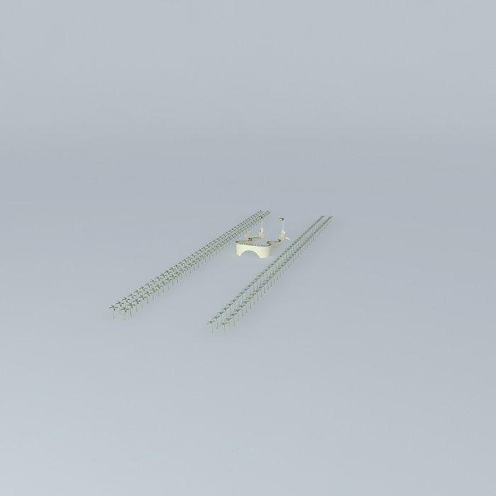 Abu Dhabi Entrance Free 3D model_1