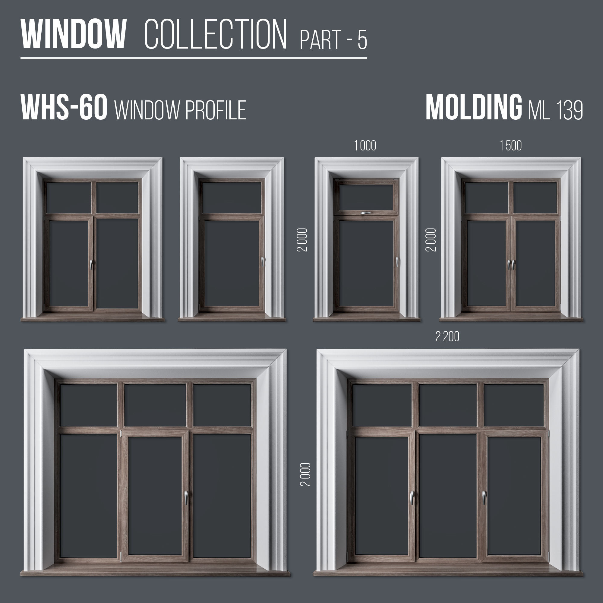 Window Collection Part 5 3D model_1