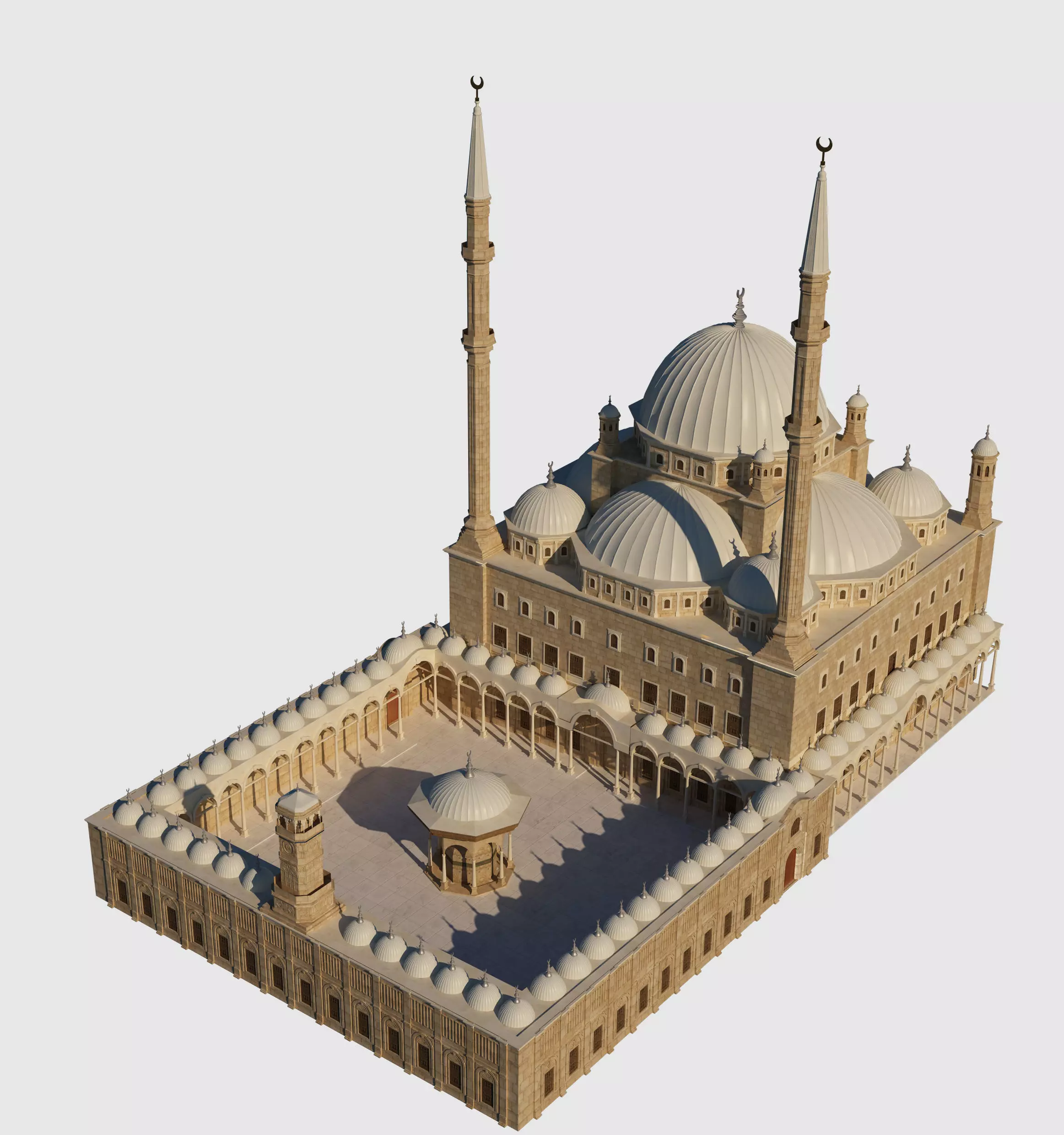 Muhammad Ali Mosque 3D model_0