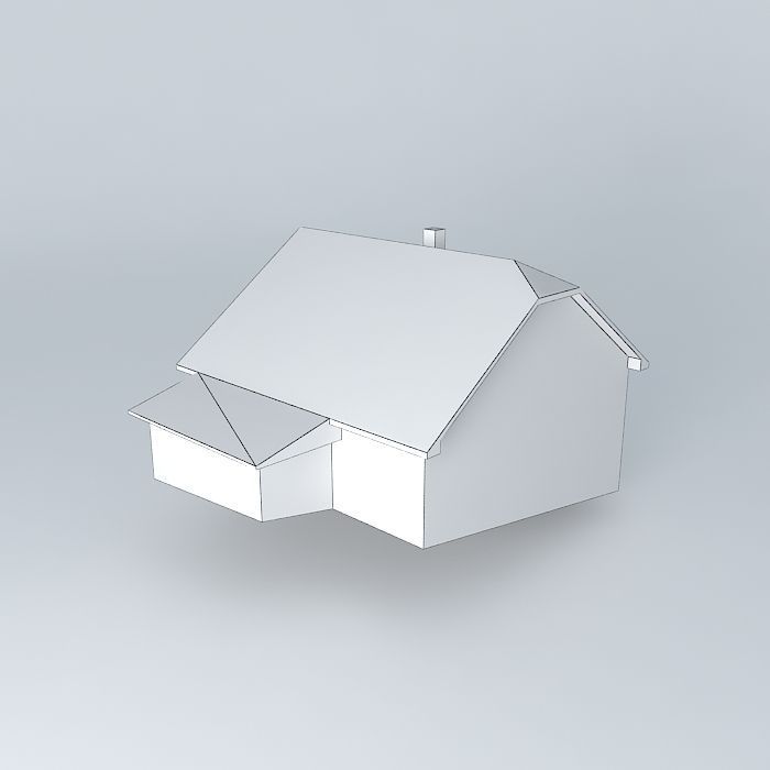 Dom house Free 3D model_3