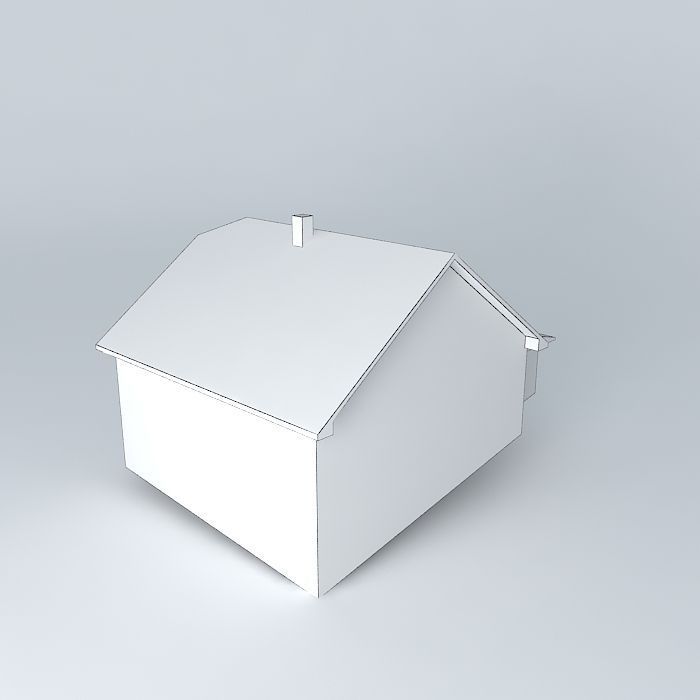 Dom house Free 3D model_4