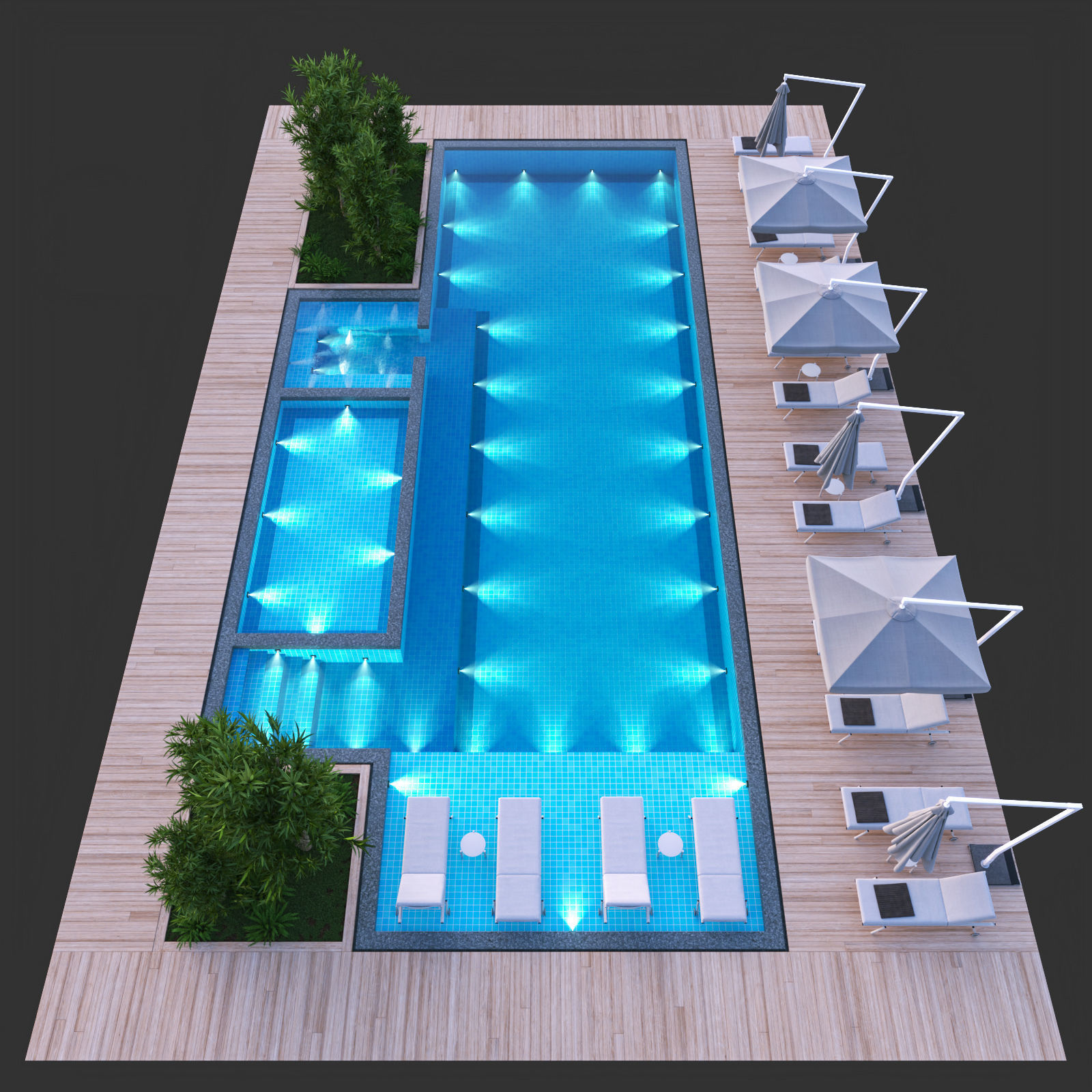 Swimming Pool 8 3D model_3