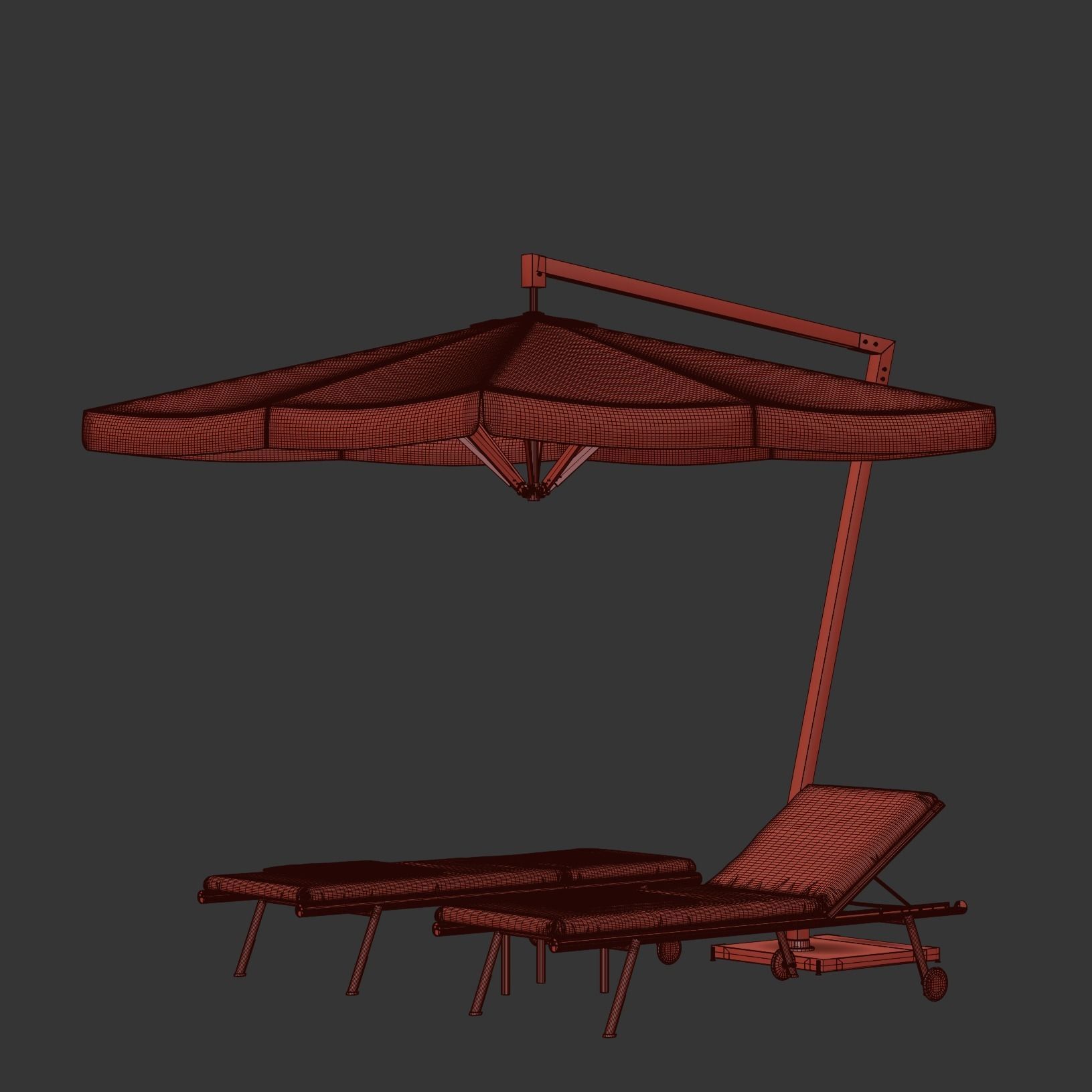 Swimming Pool 8 3D model_7