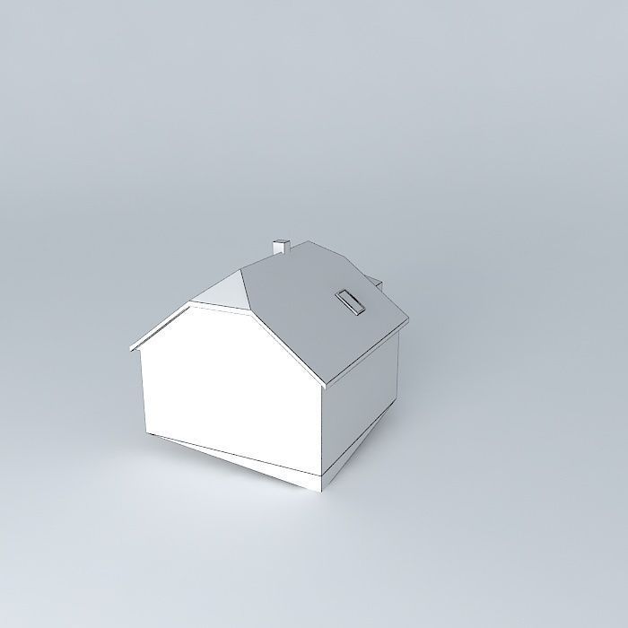 Dom house Free 3D model_3