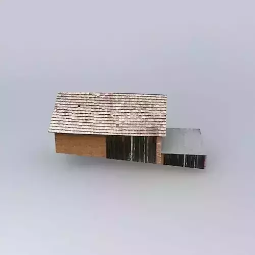 humno wooden barn with roof
