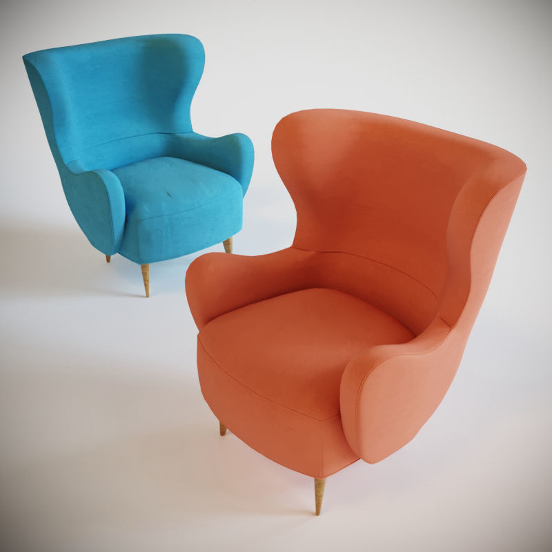 Excellent Chair Series 3D model_37