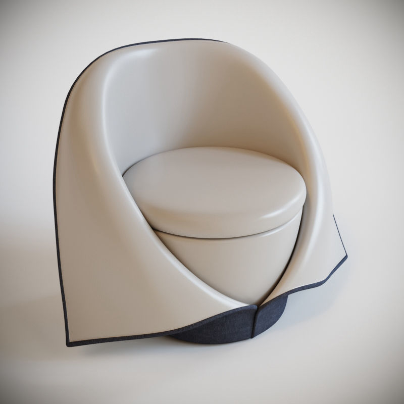 Excellent Chair Series 3D model_12