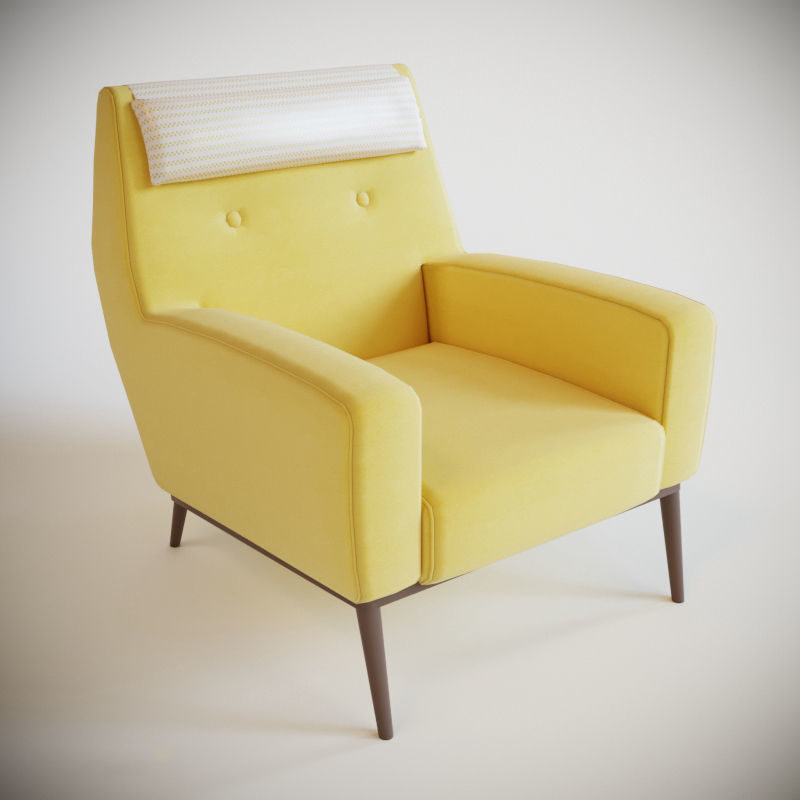 Excellent Chair Series 3D model_44
