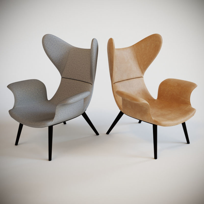 Excellent Chair Series 3D model_42