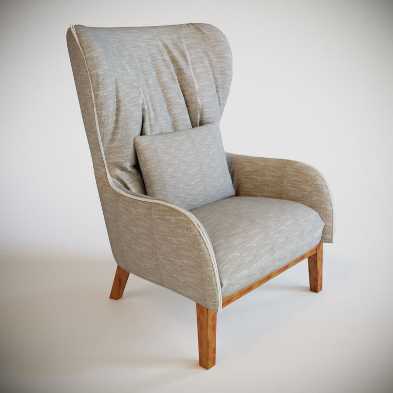 Excellent Chair Series 3D model_55