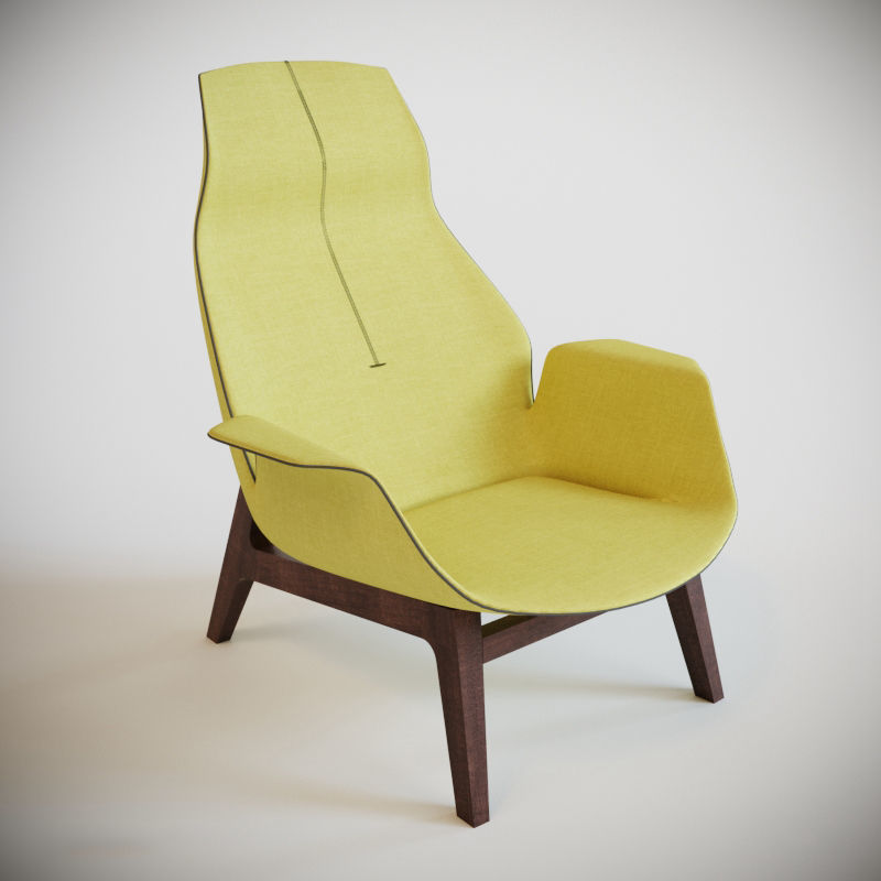 Excellent Chair Series 3D model_54