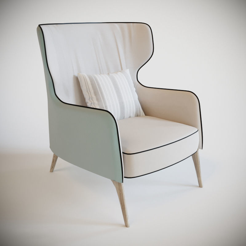 Excellent Chair Series 3D model_27