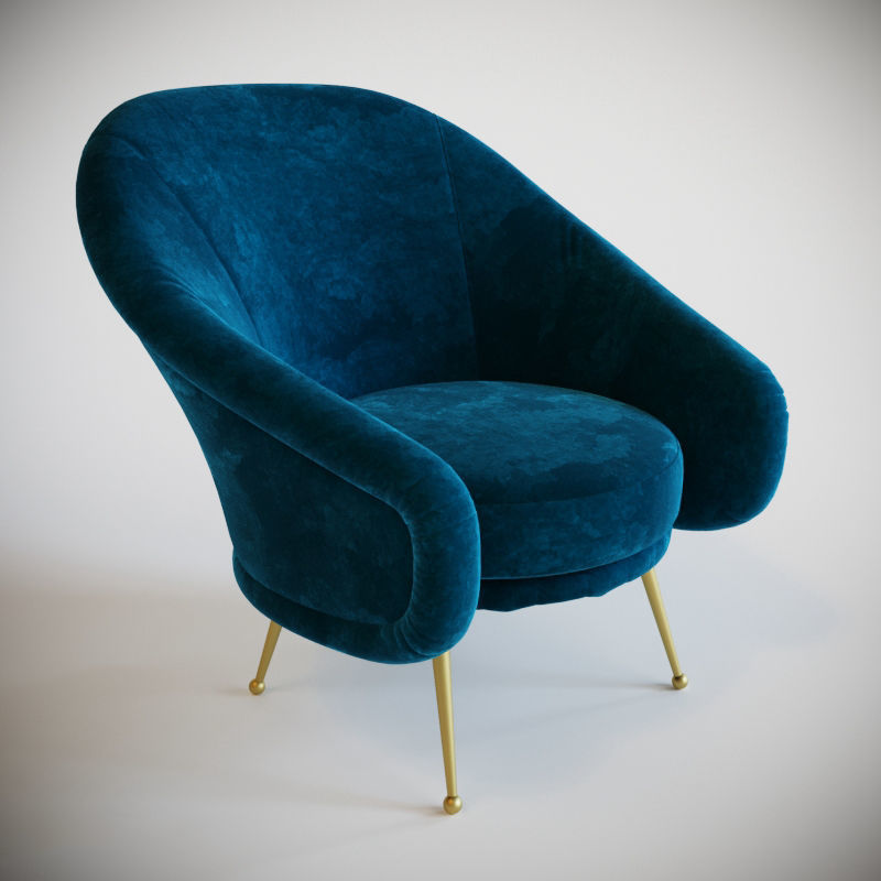 Excellent Chair Series 3D model_15