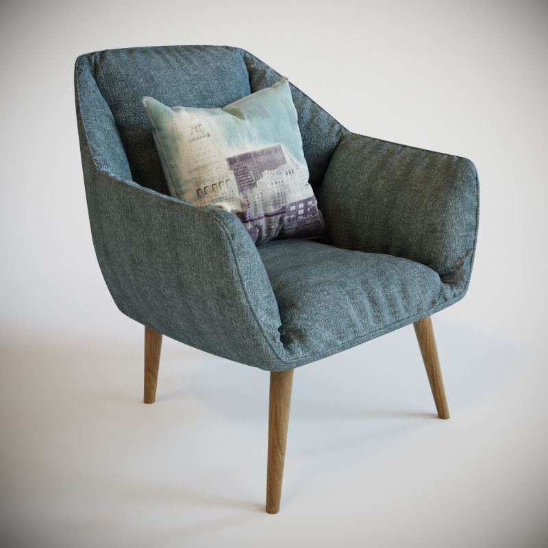 Excellent Chair Series 3D model_4