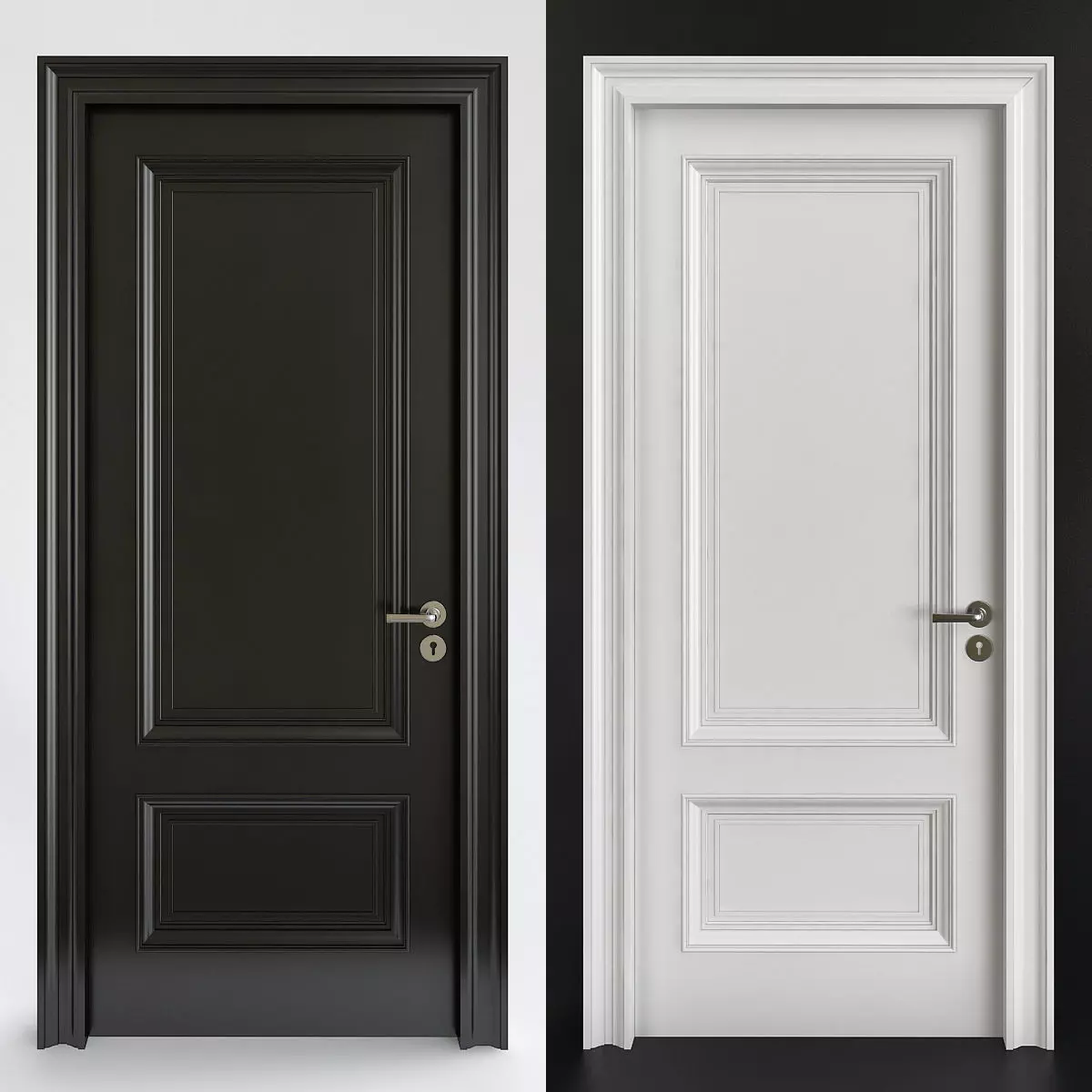 DOORSDOORS door with two doors 3D model_0