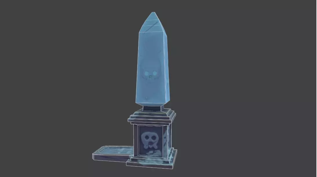 low poly christal sword with glow Texture_0