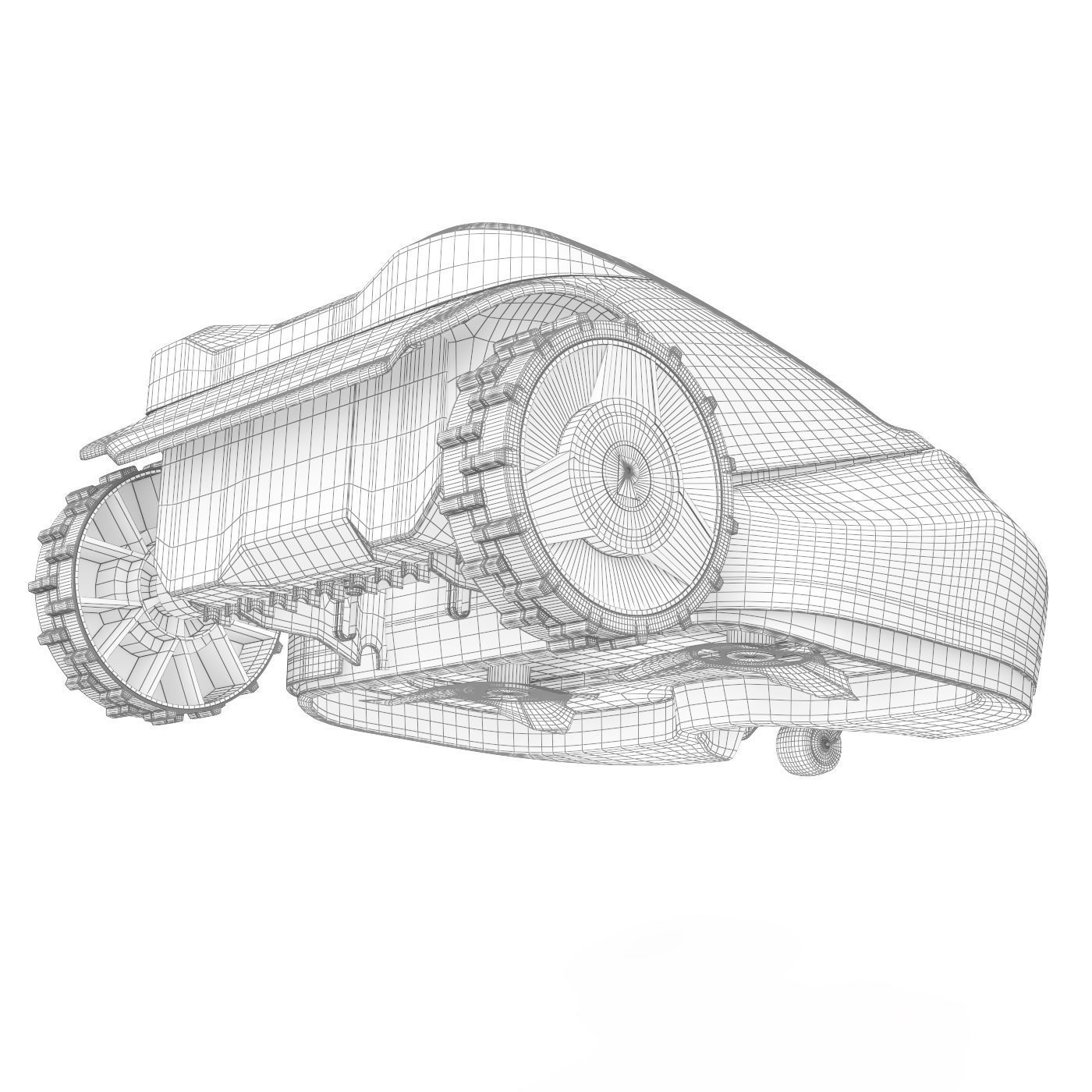 Lawnmower Robomow RS635 Pro S  3D model_8