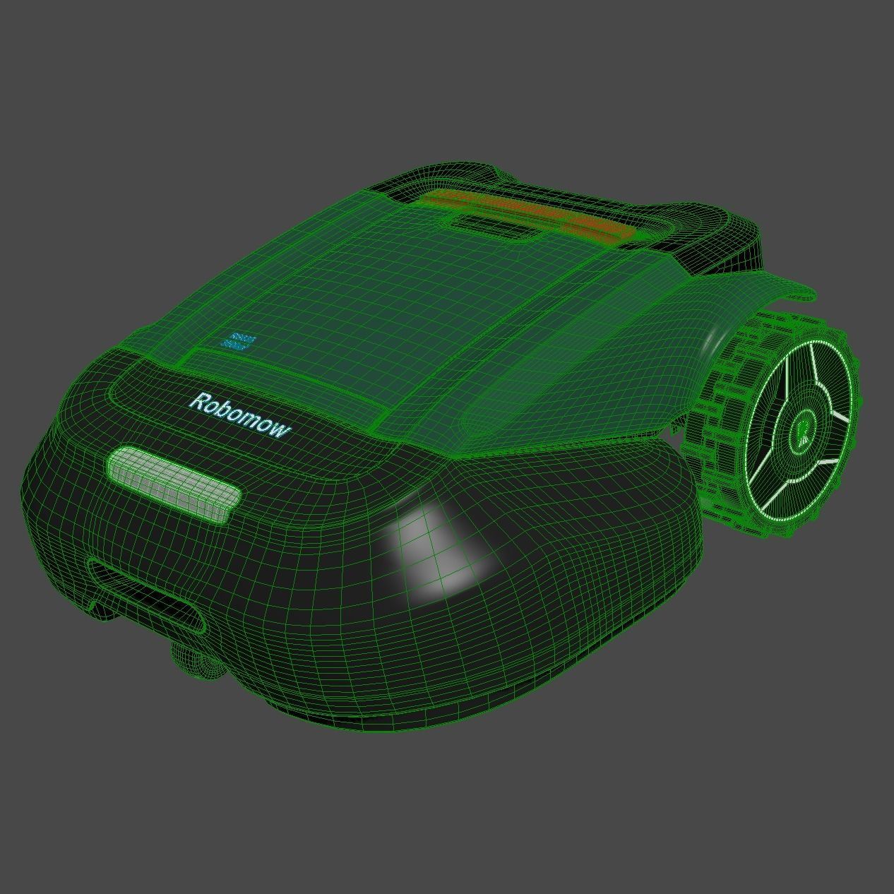 Lawnmower Robomow RS635 Pro S  3D model_4